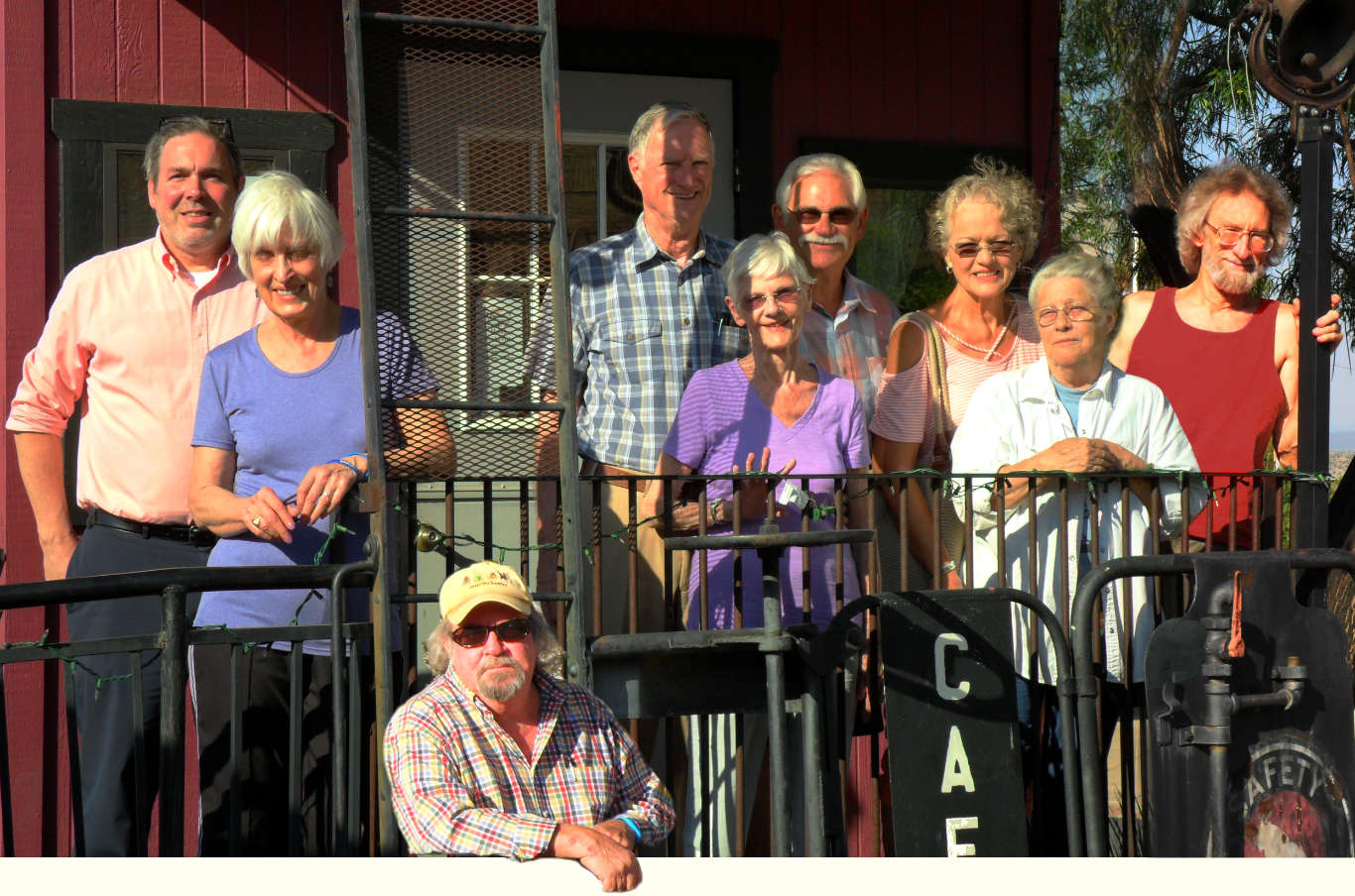 Friends at Caboose