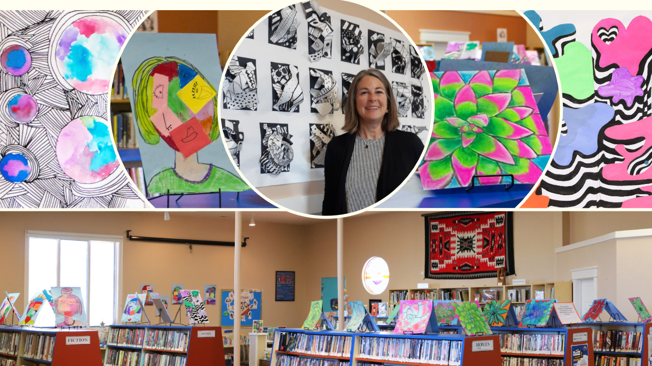 C-J School K-8 art