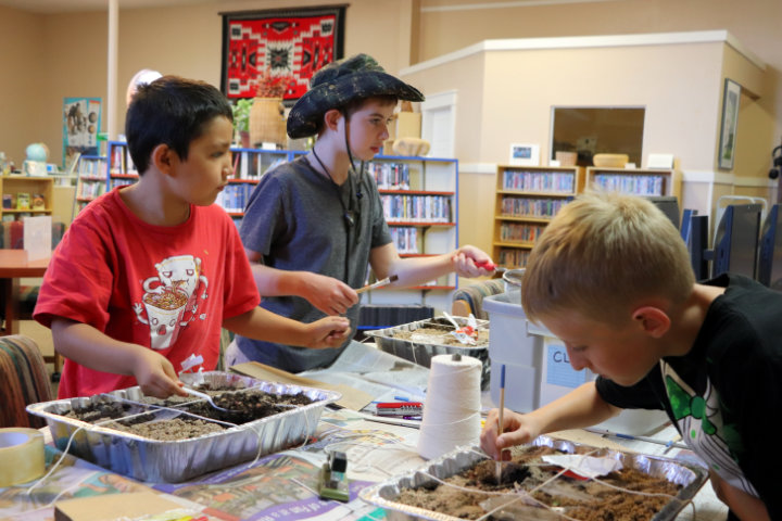 digging for artifacts